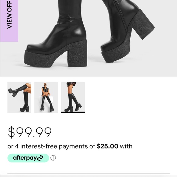 LAMODA called out chunky platform boot - Picture 5 of 8